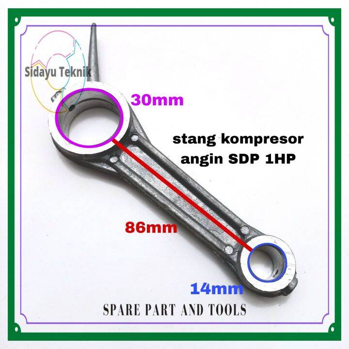 Stang Seher Kompresor Angin SDP 1HP Lazada Indonesia