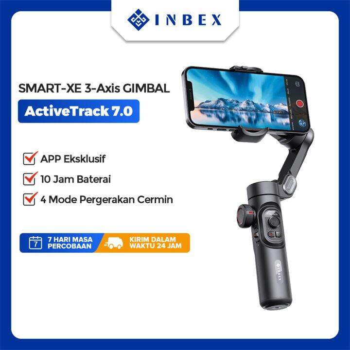 INBEX Smart XE Gimbal Stabilizer For Smartphone 3 Axis IPhone Gimbel