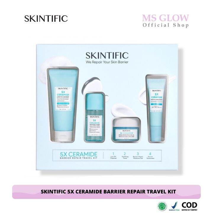 Skintific X Ceramide Barrier Repair Travel Kit Lazada Indonesia