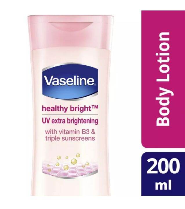 Vaseline Body Lotion Healthy Bright Uv Extra Brightening Ml