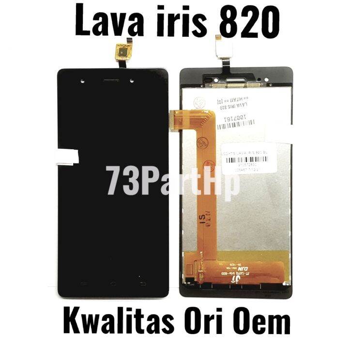 OEM LCD Touchscreen Fullset Lava Iris 820 Lazada Indonesia