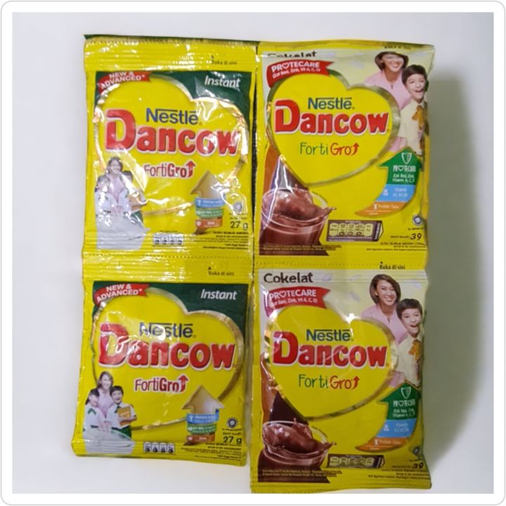 Susu Bubuk DANCOW INSTANT FORTIGRO Lazada