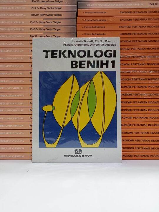 Buku Teknologi Benih 1 Jurnalis Kamil Ph D Msc Ir Lazada Indonesia