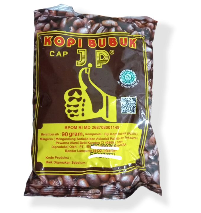 Kopi Lampung Cap Jempol Sejahtera J P Kopi Jempol Pertama Robusta