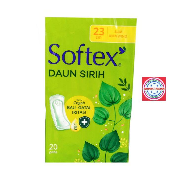 Softex Daun Sirih Non Wing Cm Isi Pads Lazada Indonesia