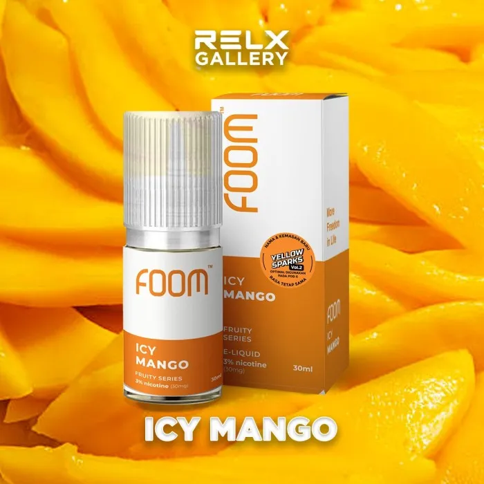 Liquid Foom Yellow Sparks Foom Icy Mango Salt Ml Lazada Indonesia