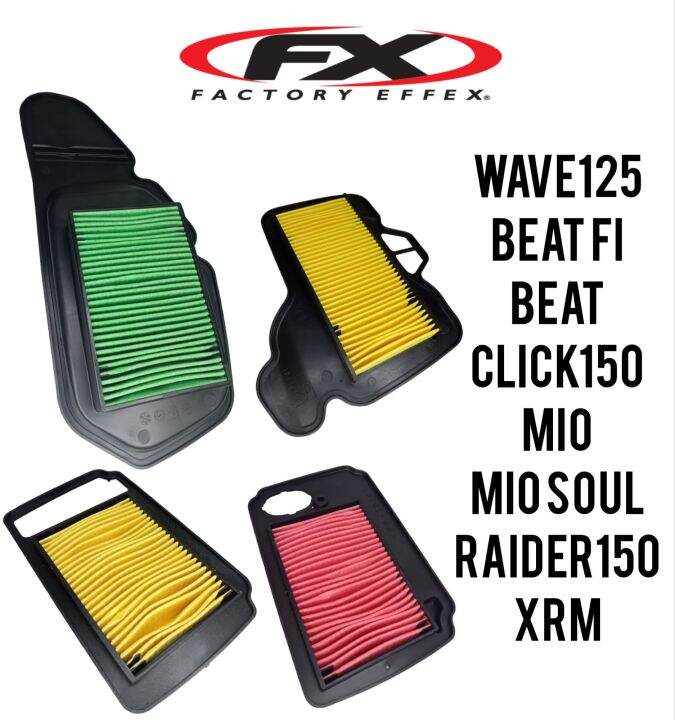 Motorcycle Air Filter Element Air Cleaner Disposable Beat Wave