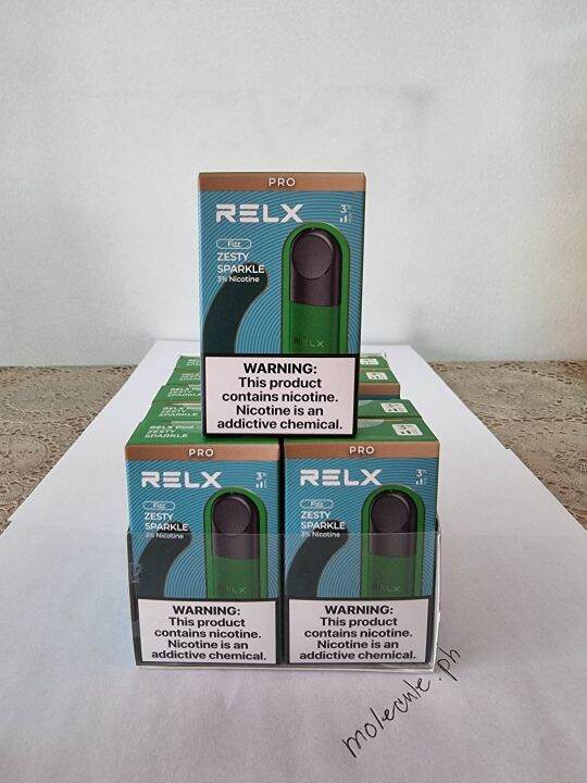 Relx Infinity Essential Pods Zesty Sparkle Lazada Ph