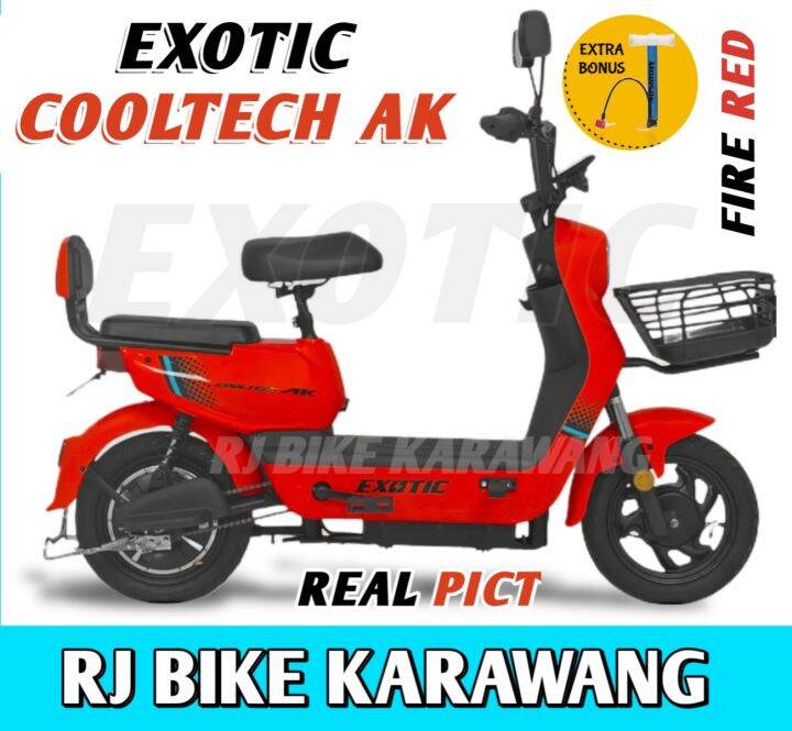 Sepeda Listrik EXOTIC COOLTECH AK EXPLORE SR GODA 140 EXOTIC REVOLVE