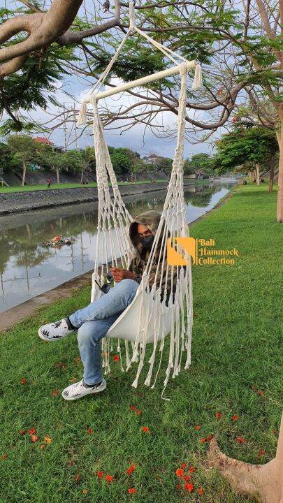 BHC Ayunan Gantung Macrame Hammock Krose Hammock Swing Chair