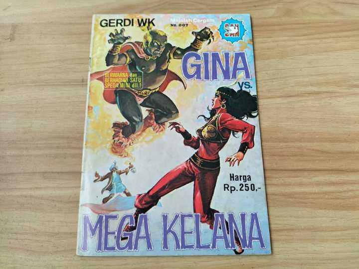 Komik Gina Mega Kelana Original Karya Gerdi WK Lazada Indonesia