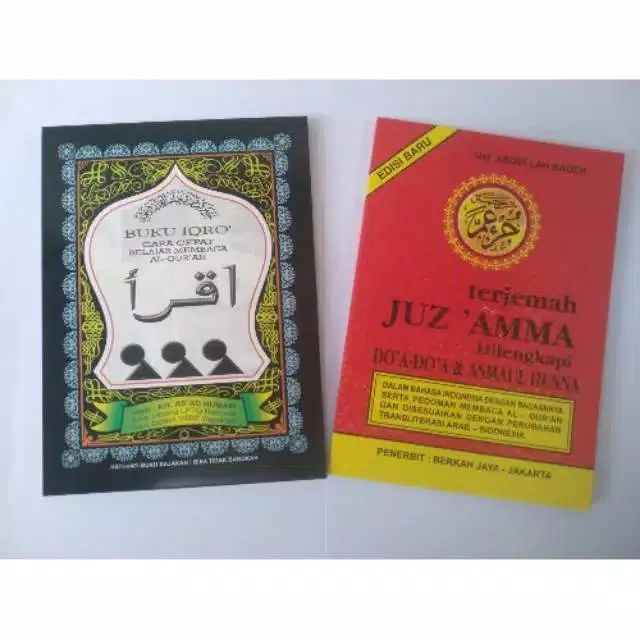 Paket Buku Lqro Dan Terjemah Juz Amma Lazada Indonesia