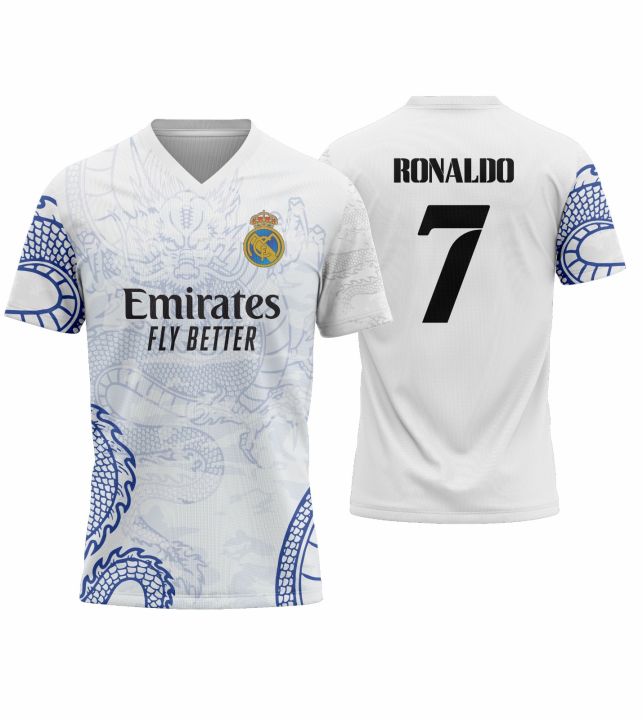 Jersey Real Madrid Naga Version Full Printing Gratis Nama Dan No