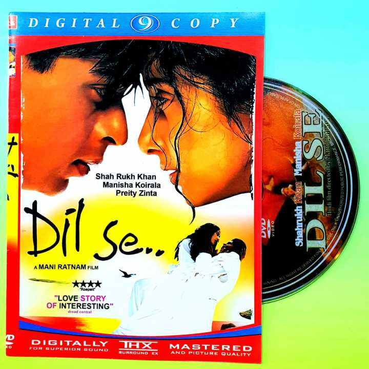 Kaset Dvd Film India Shahrukh Khan Kajol Dil Se Shah Rukh Khan Shahrukh