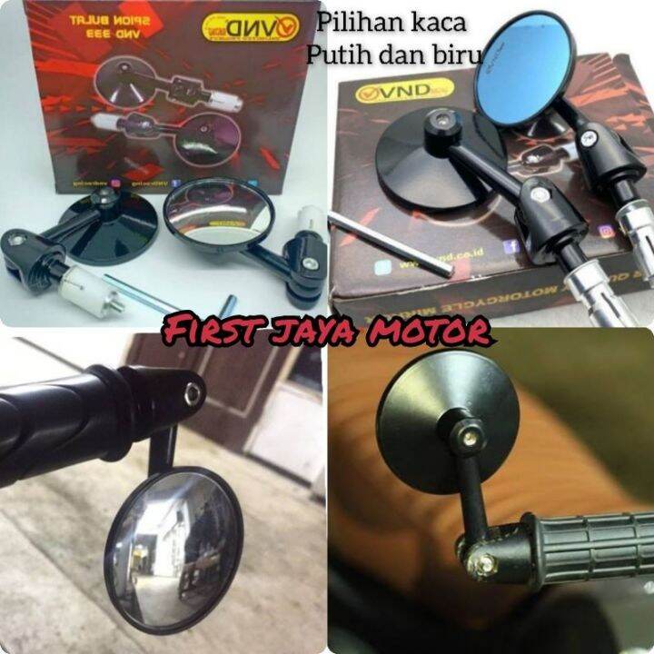 SPION JALU BULAT BAR END UNIVERSAL SCOOPY VESPA BEAT VARIO AEROX NINJA