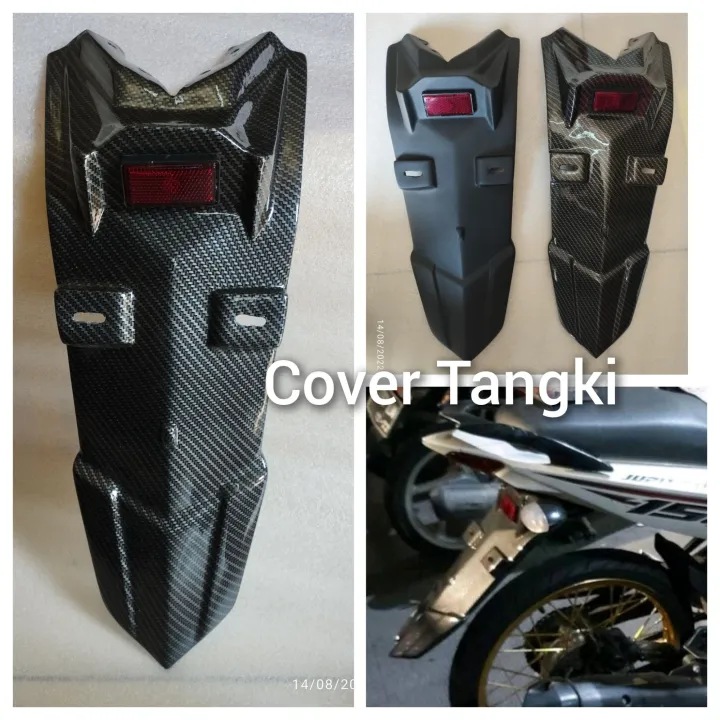 Speakbord Belakang Mx King Exciter Model Turun Carbon Slebor Yamaha