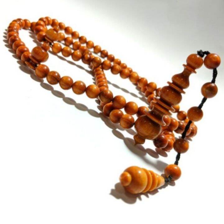 Tasbih Kayu Raja Merah Tasbih Kayu Agathis Mm Lazada Indonesia