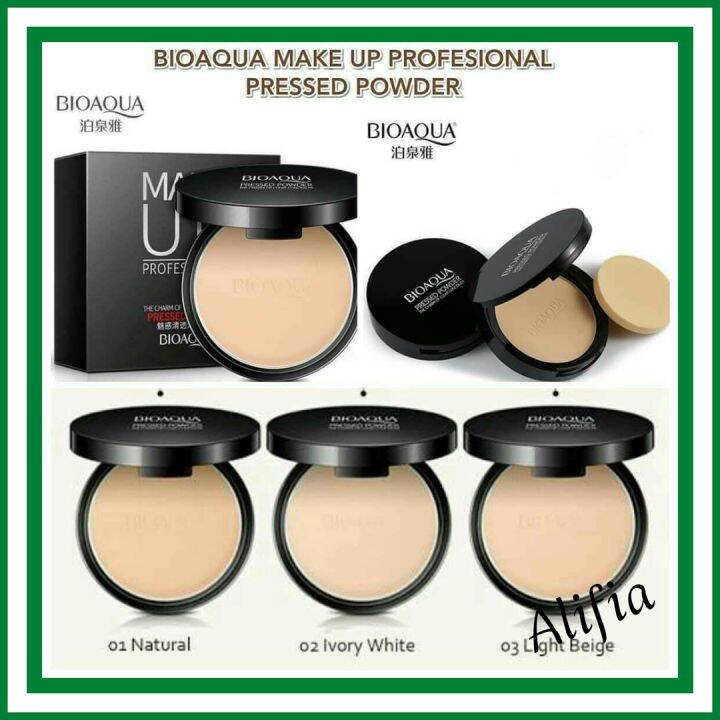 Bedak Padat Bioaqua Profesional Pressed Powder Bioaqua Bedak Padat