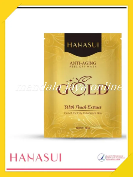 Masker Hanasui Gold Pak Isi Lazada Indonesia