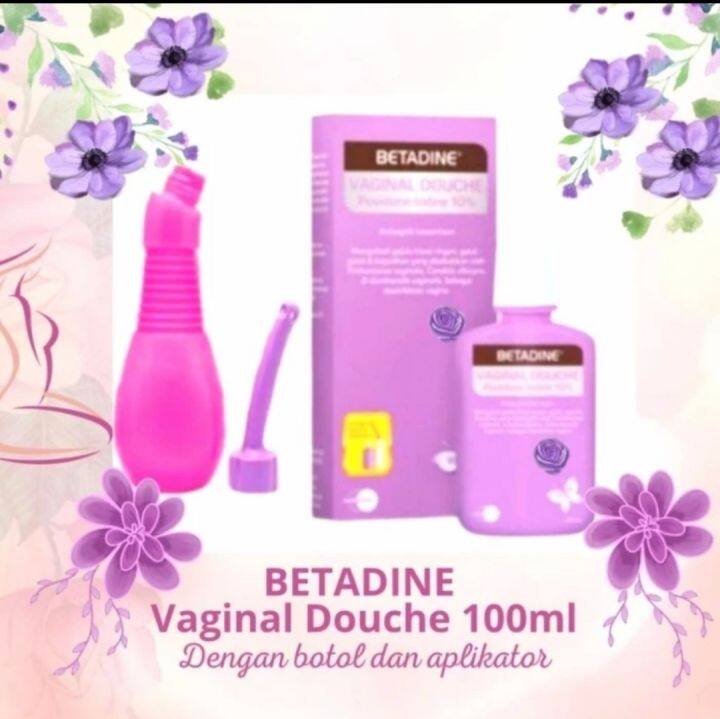 Betadine Vaginal Douche Ml Dengan Alat Aplikator Lazada Indonesia