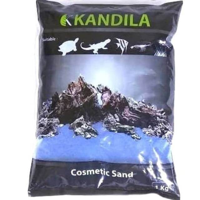 Kandila Pasir Silika Biru Kg Cosmetic Sand Pasir Silica Halus