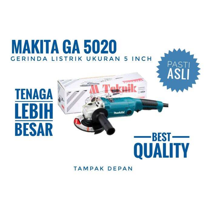 Mesin Gerinda Tangan Listrik Makita GA 5020 5 Inch Gurinda Ga5020