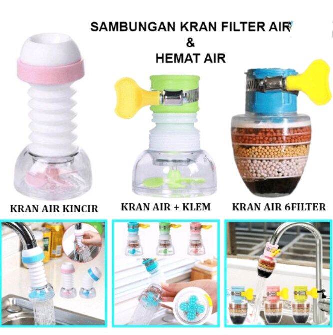 Sambungan Kran Air Saringan Kran Air Sambungan Kran Flexsible Filter