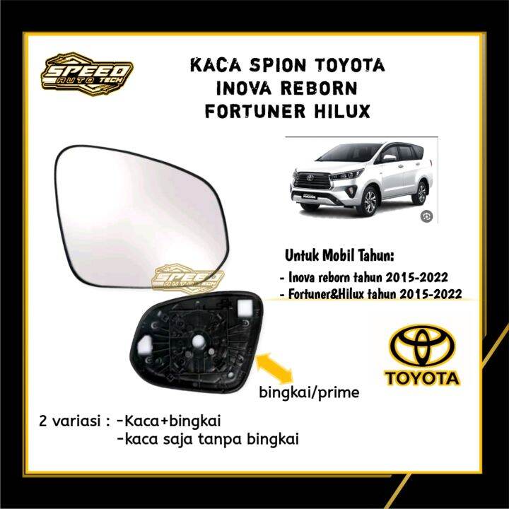 Kaca Spion Innova Reborn Dan Fortuner Vrz Mirror Innova Reaborn Kanan