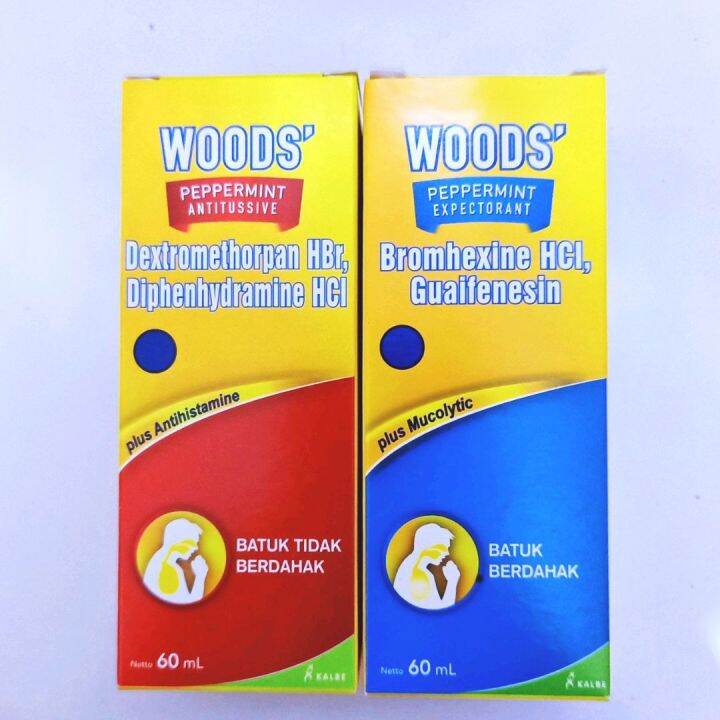 Woods Peppermint Obat Batuk 60ml Lazada Indonesia