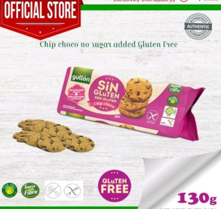 Gullon Gluten Free Chocolate Chips Cookies G Lazada Ph