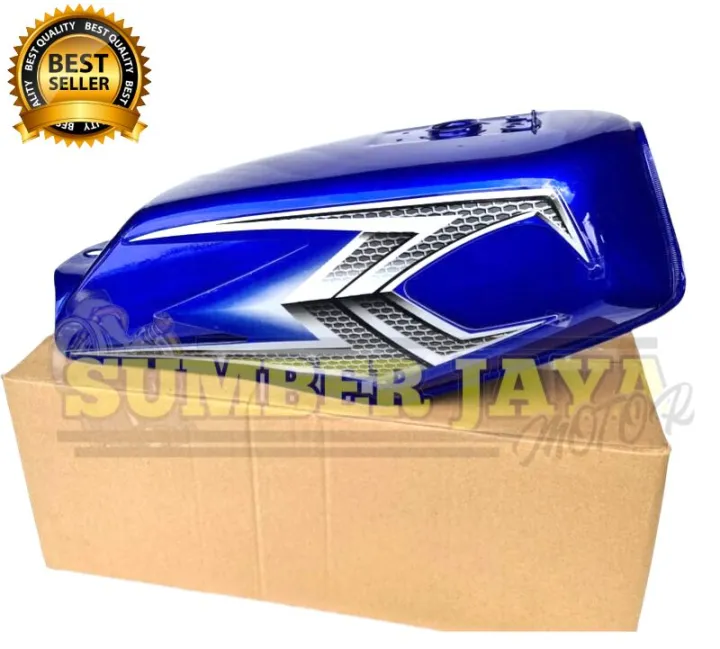 TANGKI BENSIN RX KING BIRU 2004 SET STRIPING Lazada Indonesia