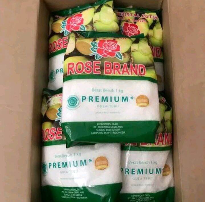 ROSE BRAND Gula Pasir Kristal Putih Premium 1 Kg Lazada Indonesia