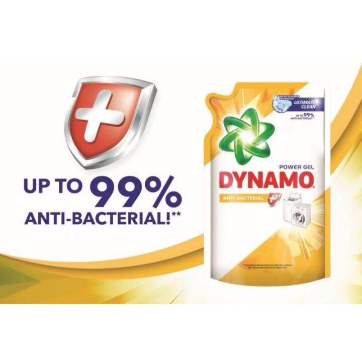 Dynamo Power Gel AntiBacterial Concentrated Gel Detergent Refill 1 44kg