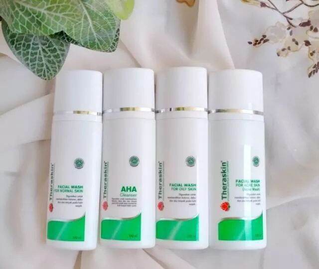 Theraskin Facial Wash Sabun Glowing Cuci Muka BPOM Lazada Indonesia