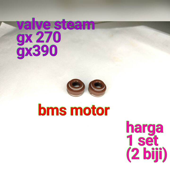 Valve Steam Seal Sil Klep Mesin Honda Gx270 Gx390 Gx420 Gx460 Genset