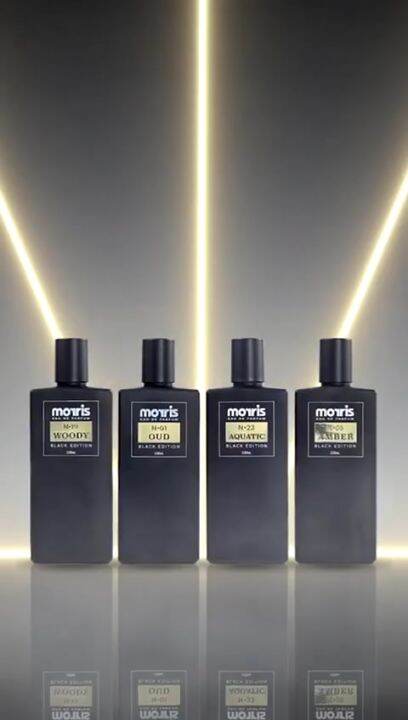 Morris Eau De Parfum Black Edition Series 100mL Lazada Indonesia