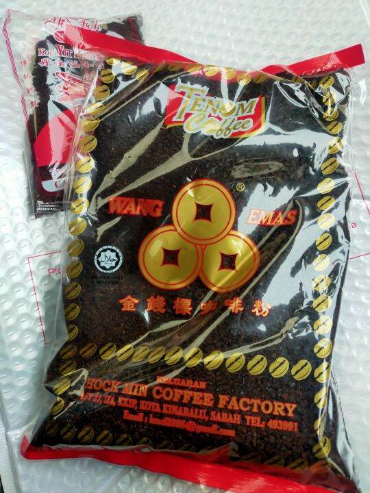 Kopi Tenom Cap Wang Emas Sabah Gram Lazada