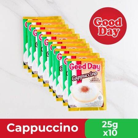 Good Day Cappuccino Coffee 25g X 10 Sachet Lazada PH