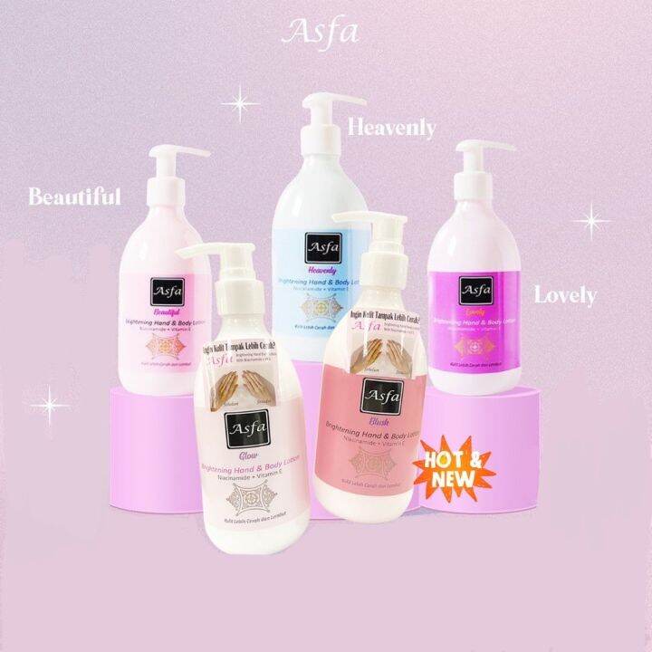 BISA COD Handbody Asfa Brightening Body Lotion With Niacinamide