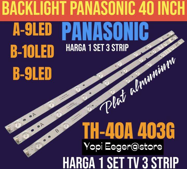 Backlight Tv Lcd Led Panasonic Inch Th A G Backlight Tv Lcd Led