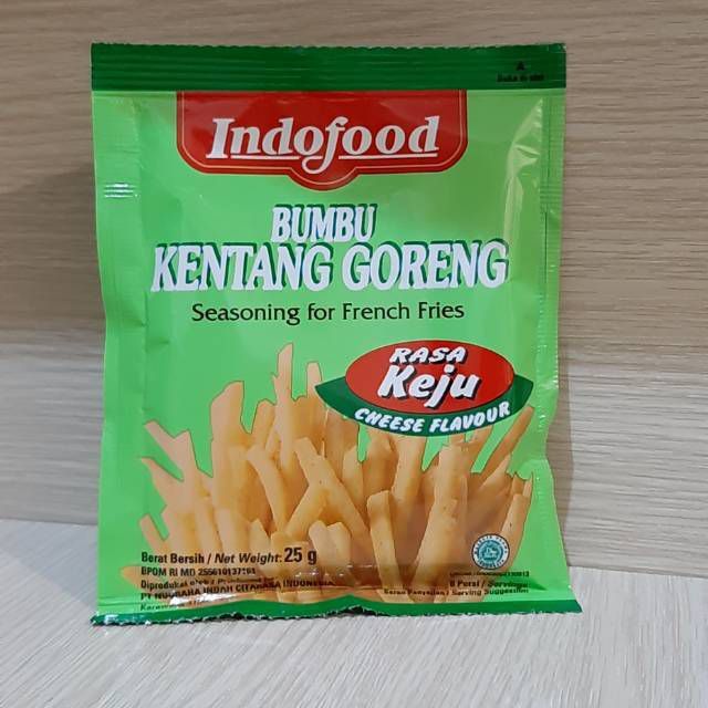 Bumbu Kentang Goreng Rasa Keju Indofood 25 Gr Lazada Indonesia