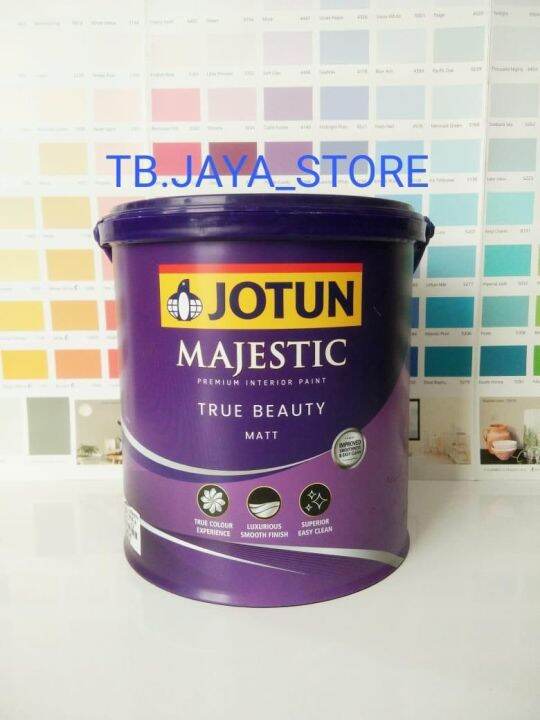 Jotun Majestic True Beauty Matt L Cat Tembok Sage Green