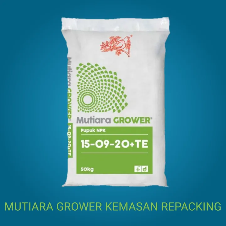 Pupuk Npk Grower Te Mutiara Meroke Kemasan Repack Gram