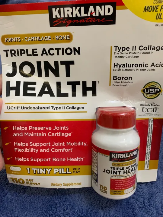 KIRKLAND TRIPLE ACTION JOINT HEALTH 110 Tablet Lazada PH