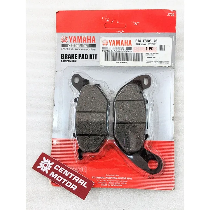 Kampas Diskpad Disk Pad Dispad Rem Depan Mt Xmax R Original Asli