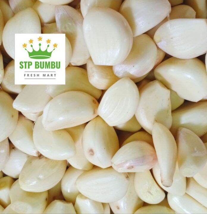 Bawang Putih Kupas Honan Garlic Gr Lazada Indonesia