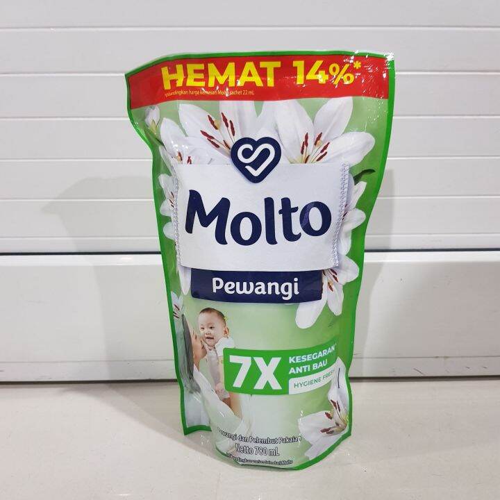 Molto Pewangi Pakaian Anti Bau Hygiene Ml Lazada Indonesia