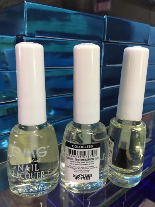 Omg Nail Polish Colorless Ml Lazada Ph