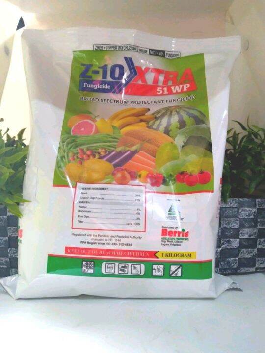 Z 10 Extra 51 WP Broad Spectrum Protectant Fungicide 1kg Lazada PH