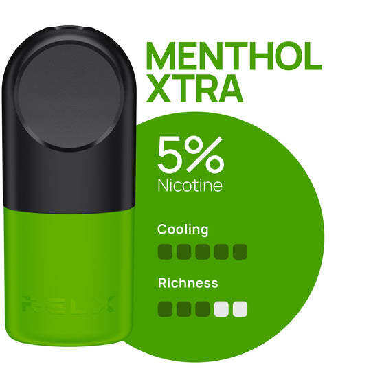 RELX Pod Pro MENTHOL XTRA For INFINITY PLUS ESSENTIAL BREEZE ARTISAN